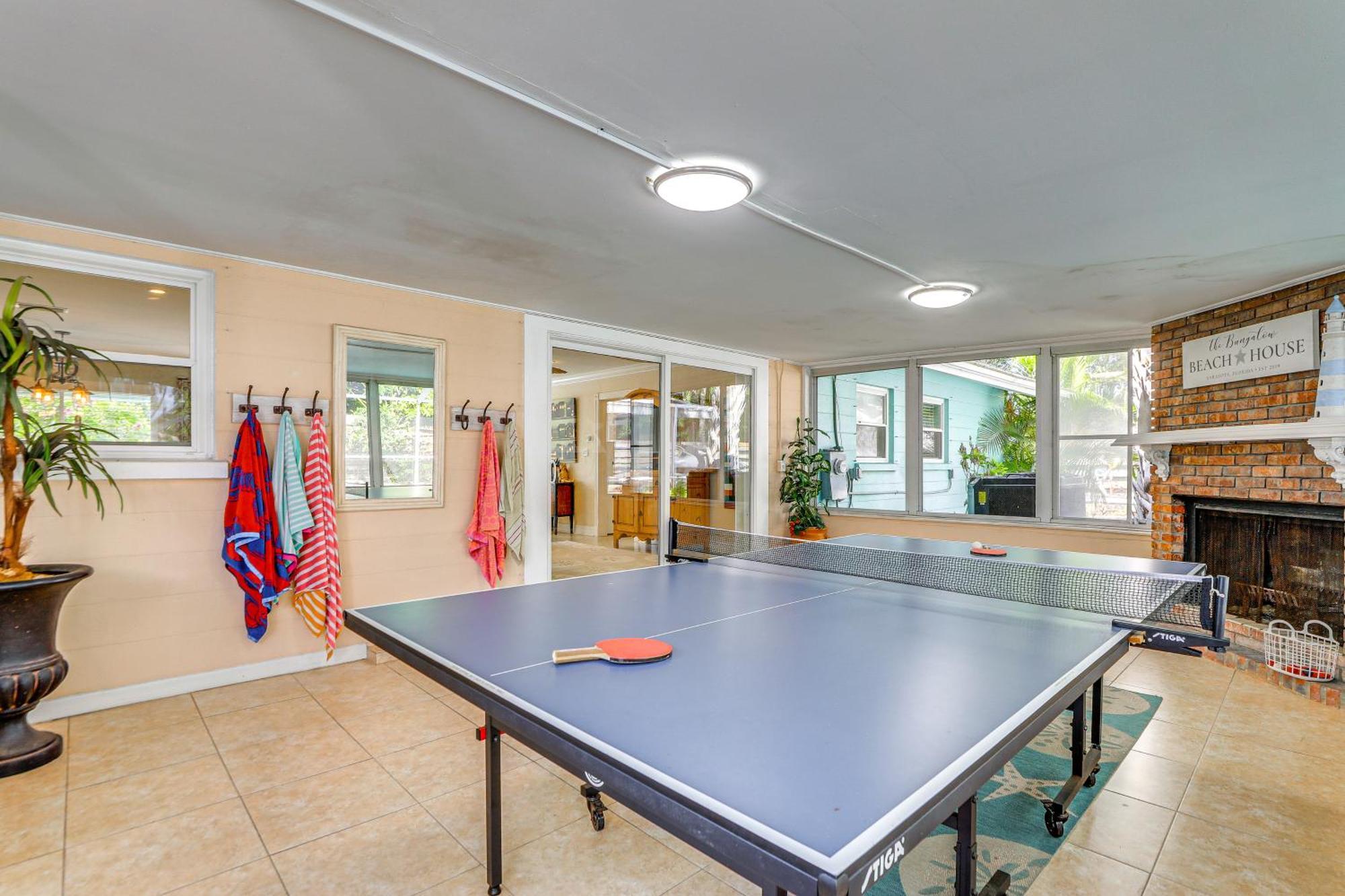 Quiet Sarasota Retreat - 6 Mi To Siesta Key Beach! Vila Exterior foto